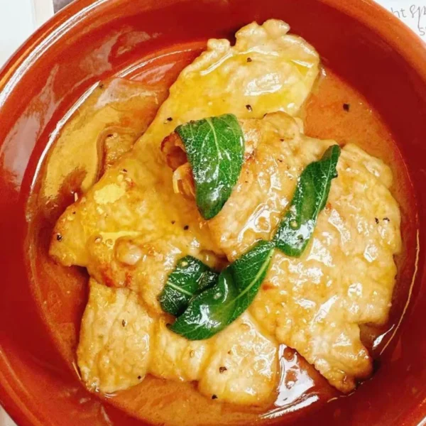 Fresh ravioli dish