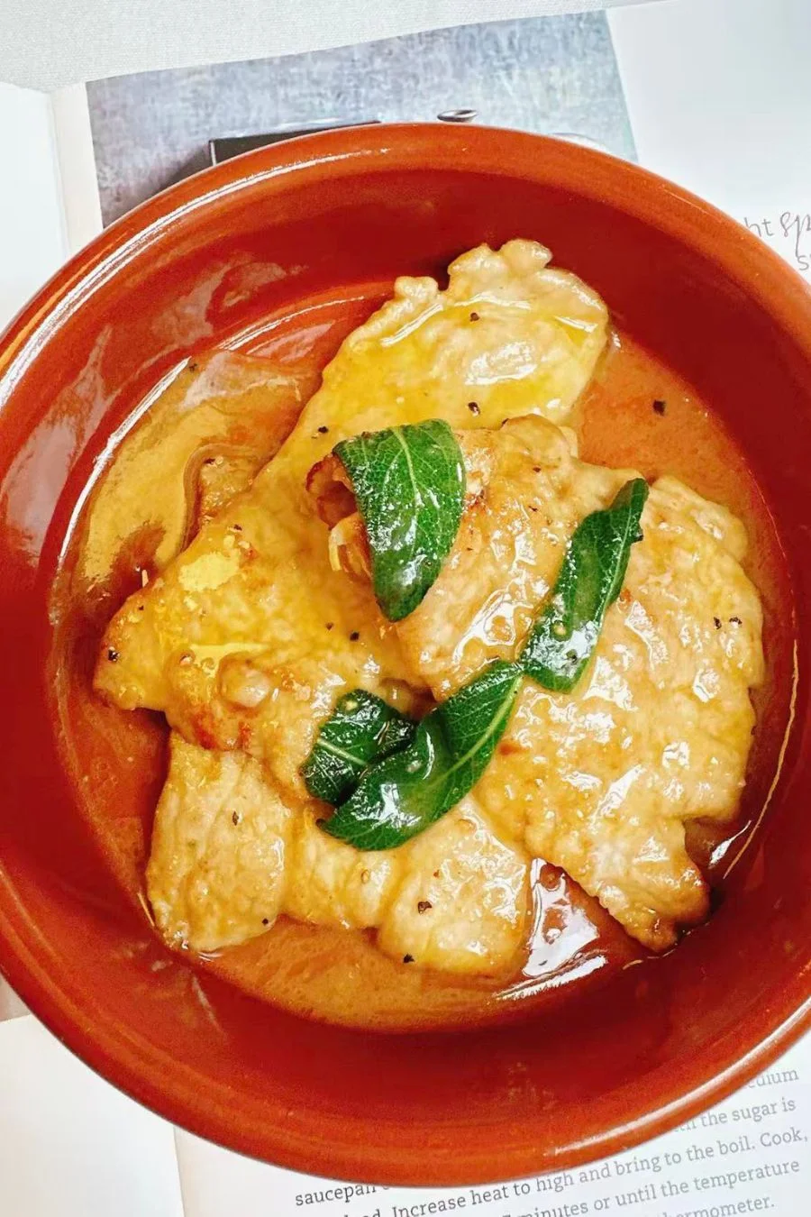 Fresh ravioli dish